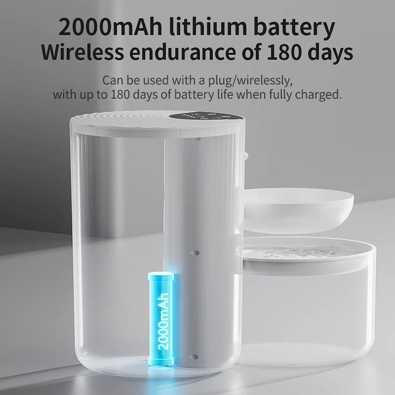 Bebedero Inteligente para Mascotas con Dispensador Automático y Filtro Purificador